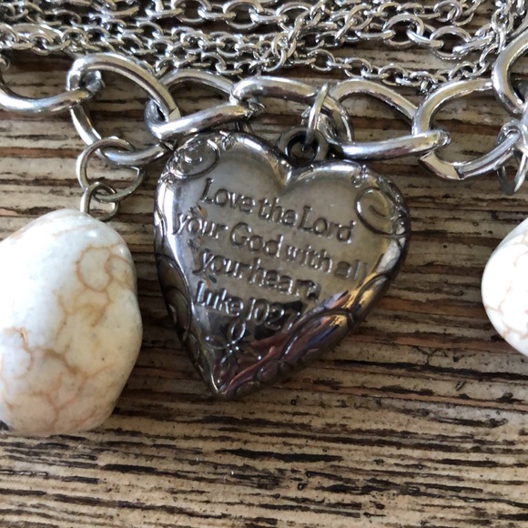 Paparazzi Jewelry Heart Necklaces & Earrings Set - Picture 5 of 7